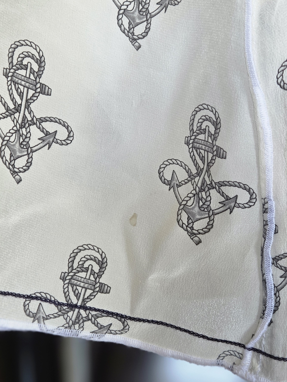 Dolce & Gabbana Nautical-Print Silk Racerback Tank - Picture 8 of 12